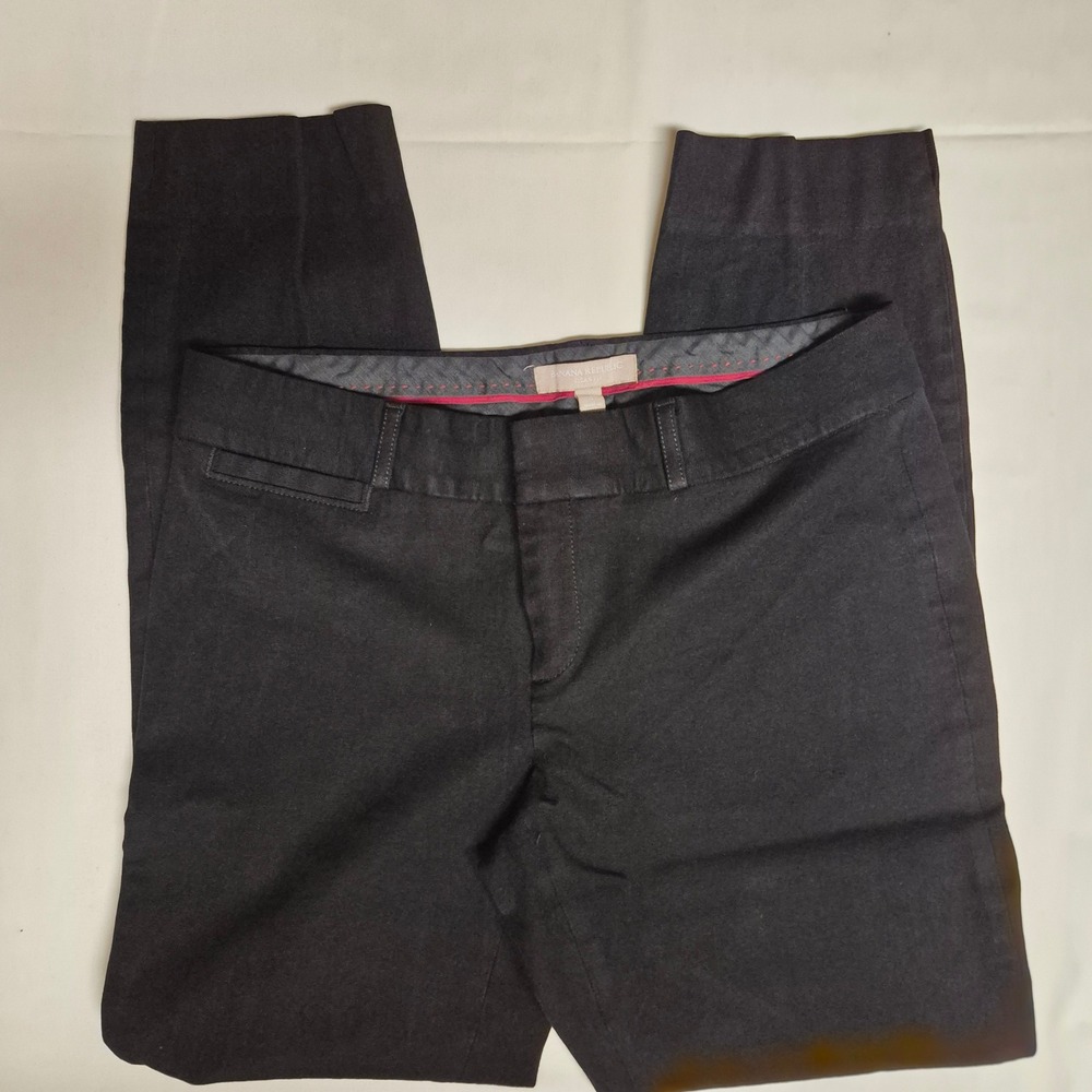 Banana Republic Sloan Fit Women‎ Pants Black Size 4
